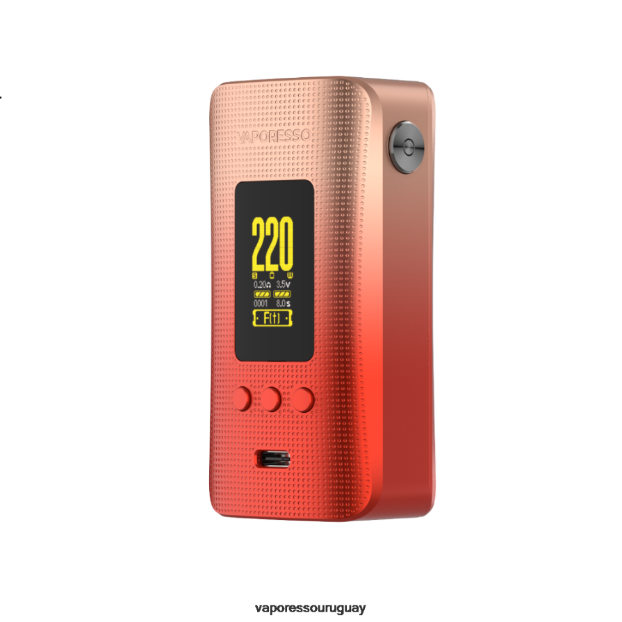 Vaporesso GEN 200 mod - Vaporesso Vape Near Me naranja neón BBDB241